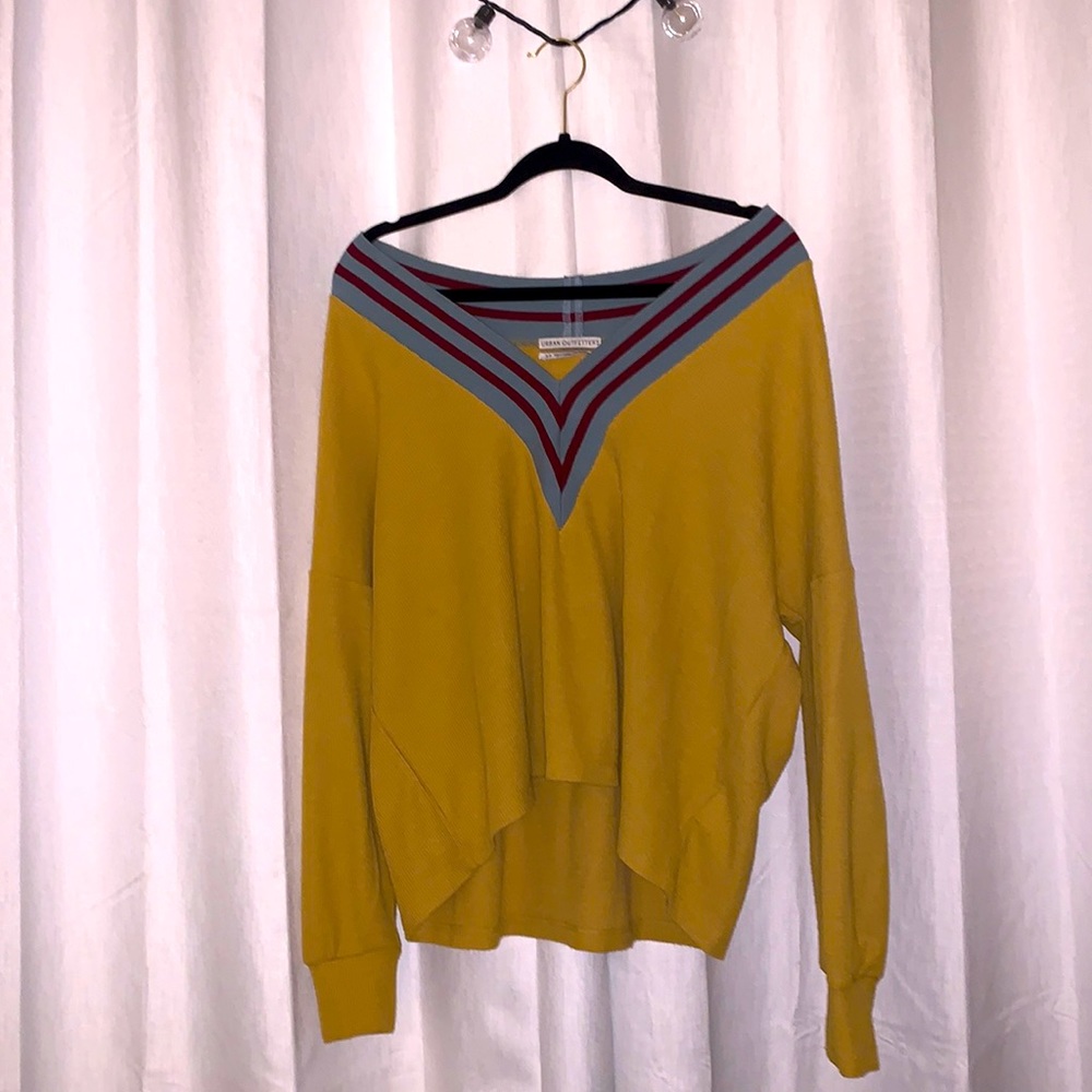 Off the shoulder long sleeve urban outfitters sweater